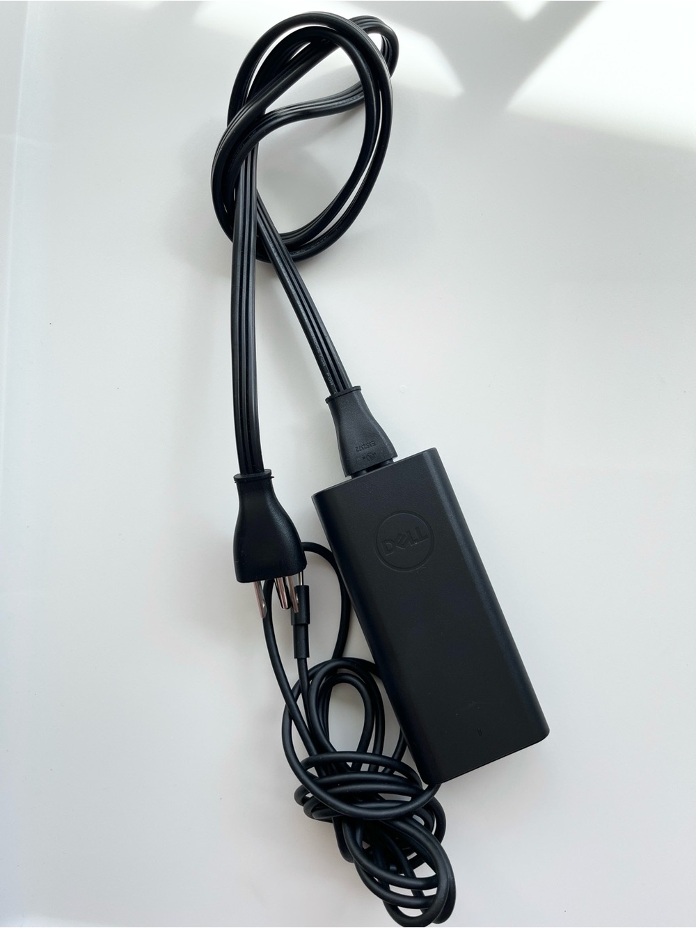 Dell Black Laptop Charger Adapter - Black